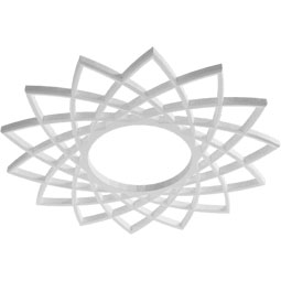 Ekena Millwork - CMPPEA - Eleanor Fretwork Architectural Grade PVC