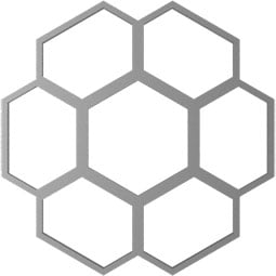 Ekena Millwork - CMPPFO - Florin Architectural Grade PVC Pierced Ceiling Medallion