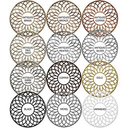 Ekena Millwork - CMPPFO - Florin Architectural Grade PVC Pierced Ceiling Medallion