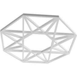Ekena Millwork - CMPPGD - Guardian Fretwork Architectural Grade PVC