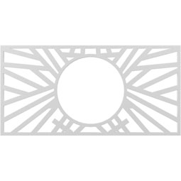 Ekena Millwork - CMPPHO - Hoover Fretwork Architectural Grade PVC