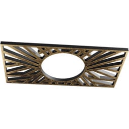 Ekena Millwork - CMPPHO - Hoover Architectural Grade PVC Pierced Ceiling Medallion