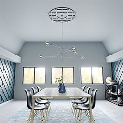 Ekena Millwork - CMPPON - O'Neal Architectural Grade PVC Pierced Ceiling Medallion