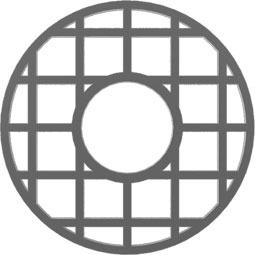 Ekena Millwork - CMPPON - O'Neal Architectural Grade PVC Pierced Ceiling Medallion