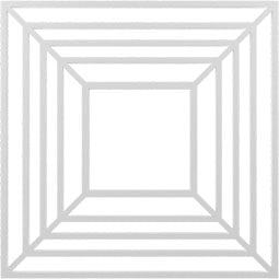Ekena Millwork - CMPPRA - Raven Fretwork Architectural Grade PVC