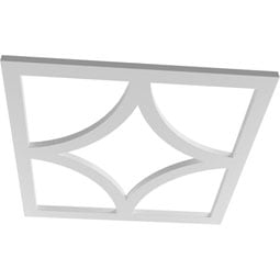 Ekena Millwork - CMPPST - Statesman Fretwork Architectural Grade PVC