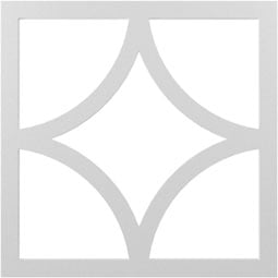 Ekena Millwork - CMPPST - Statesman Fretwork Architectural Grade PVC