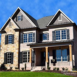 Ekena Millwork - COLURUSTIC - Timberthane Hand Hewn Faux Wood Non-Tapered Square Column Wrap w/ Standard Capital & Base, Factory Prepped