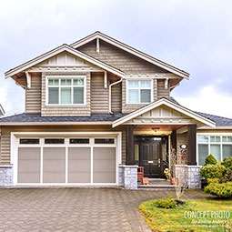 Ekena Millwork - COLURUSTIC - Timberthane Hand Hewn Faux Wood Non-Tapered Square Column Wrap w/ Standard Capital & Base, Factory Prepped