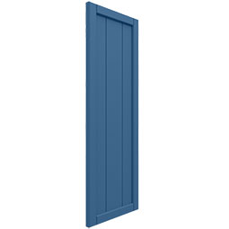Ekena Millwork - CUSTOM-ECC001BF - EnduraCore Composite, Single Framed Board-n-Batten Shutters (Per Pair)