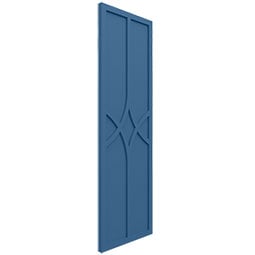 Ekena Millwork - ECC001CP - EnduraCore Composite, Cedar Park Shutters (Per Pair - Hardware Not Included)