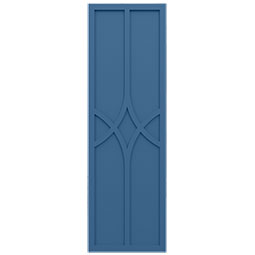 Ekena Millwork - ECC001CP - EnduraCore Composite, Cedar Park Shutters (Per Pair - Hardware Not Included)