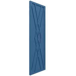 Ekena Millwork - ECC001FL - EnduraCore Composite, Florence Modern Style Shutters (Per Pair - Hardware Not Included)