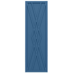 Ekena Millwork - ECC001FL - EnduraCore Composite, Florence Modern Style Shutters (Per Pair - Hardware Not Included)