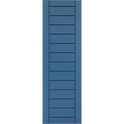 Ekena Millwork - ECC001HF - EnduraCore Composite, Horizontal Slat Framed Modern Style Shutters (Per Pair - Hardware Not Included)