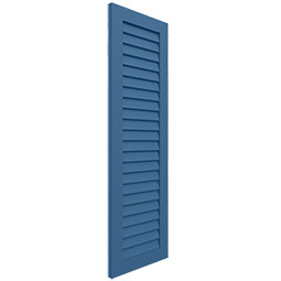 Ekena Millwork - CUSTOM-ECC001LV - EnduraCore Composite, All Louver Shutters (Per Pair)
