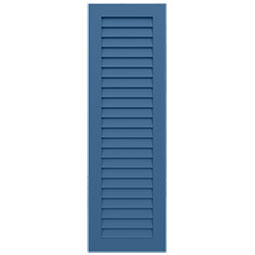 Ekena Millwork - CUSTOM-ECC001LV - EnduraCore Composite, All Louver Shutters (Per Pair)
