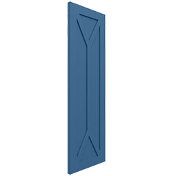 Ekena Millwork - ECC001SC - EnduraCore Composite, San Carlos Mission Style Shutters (Per Pair - Hardware Not Included)