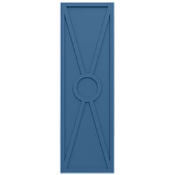 Ekena Millwork - ECC001SF - EnduraCore Composite, Santa Fe Modern Style Shutters (Per Pair - Hardware Not Included)
