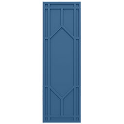 Ekena Millwork - ECC001SK - EnduraCore Composite, Shaker Shutters (Per Pair - Hardware Not Included)