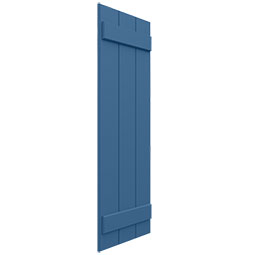 Ekena Millwork - ECC101BB - EnduraCore Composite, Two Board Joined Board-n-Batten Shutters (Per Pair - Hardware Not Included)
