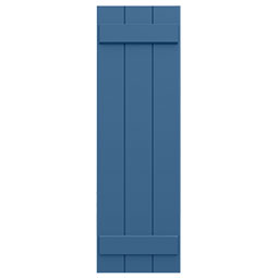 Ekena Millwork - ECC101BB - EnduraCore Composite, Two Board Joined Board-n-Batten Shutters (Per Pair - Hardware Not Included)