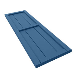 Ekena Millwork - CUSTOM-ECC101BF - EnduraCore Composite, Two Equal Framed Board-n-Batten Shutters (Per Pair)