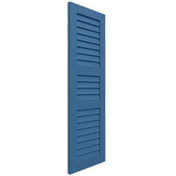 Ekena Millwork - CUSTOM-ECC301LV - EnduraCore Composite, Three Louver Small Center Shutters (Per Pair)