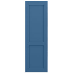 Ekena Millwork - CUSTOM-ECC501FP - EnduraCore Composite, 60-40 Flat Panel Shutters (Per Pair)