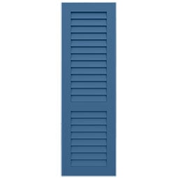 Ekena Millwork - CUSTOM-ECC501LV - EnduraCore Composite, 60-40 Louver Shutters (Per Pair)