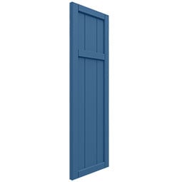 Ekena Millwork - CUSTOM-ECC601BF - EnduraCore Composite, Offset Framed Board-n-Batten Shutters (Per Pair)