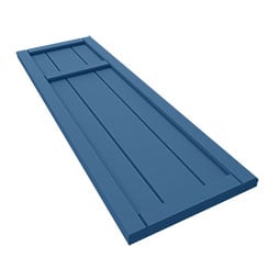 Ekena Millwork - CUSTOM-ECC601BF - EnduraCore Composite, Offset Framed Board-n-Batten Shutters (Per Pair)
