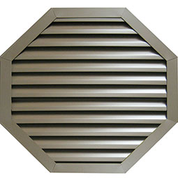 New Concept Louvers - GVAOC800 - Octagonal Aluminum Clad Gable Vent Louver
