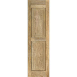 Ekena Millwork - ARWFP - Americraft Flat Panel Exterior Real Wood Shutters (Per Pair)
