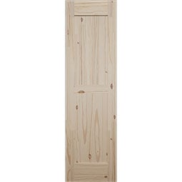 Ekena Millwork - AWRP - AmeriCraft Custom Series Raised Panel Exterior Real Wood Shutters (Per Pair)