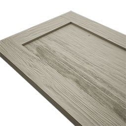 Ekena Millwork - SHUFP - Timberthane Faux Wood Shutters Equal Flat Panel, Primed Tan, Sold As Pair