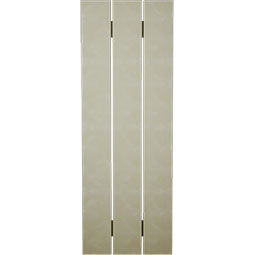 Ekena Millwork - CUSTOM-SHUSB - Timberthane Faux Wood Spaced Board-n-Batten Shutters, Primed Tan, Sold As Pair