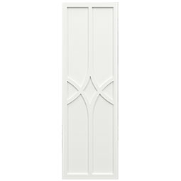 Ekena Millwork - CUSTOM-TFPCP - True Fit PVC Cedar Park Fixed Mount Shutters (Per Pair)