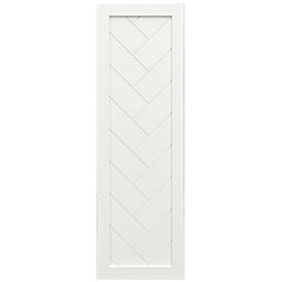 Ekena Millwork - CUSTOM-TFPHB - True Fit PVC Herringbone Modern Style Shutters (Per Pair)