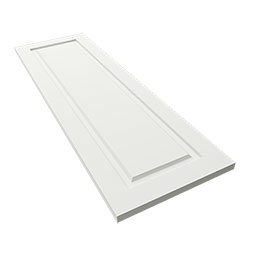 Ekena Millwork - TFP001RP - True Fit PVC, Single Raised Panel Shutters, Unfinished (Per Pair - Hardware Not Included)