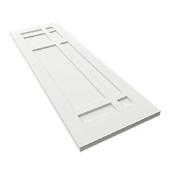 Ekena Millwork - CUSTOM-TFPSJ - True Fit PVC San Juan Capistrano Mission Style Shutters (Per Pair)