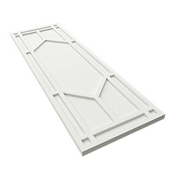 Ekena Millwork - CUSTOM-TFPSK - True Fit PVC Shaker Fixed Mount Shutters (Per Pair)