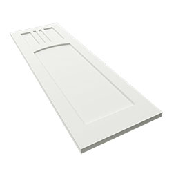 Ekena Millwork - CUSTOM-TFPSM - True Fit PVC San Miguel Mission Style Shutters (Per Pair)