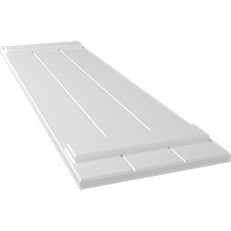 Ekena Millwork - TFP101BB - True Fit PVC, Joined Board-n-Batten Shutters (Per Pair - Hardware Not Included)
