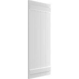 Ekena Millwork - CUSTOM-TFPBB - True Fit PVC Board-n-Batten Shutters (Per Pair)