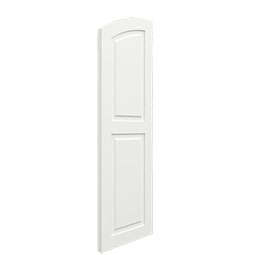 Ekena Millwork - CUSTOM-TFPRE - True Fit PVC Elliptical Top Raised Panel Shutters (Per Pair)