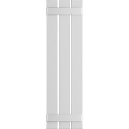 Ekena Millwork - CUSTOM-TFPSB - True Fit PVC Spaced Board-n-Batten Shutters (Per Pair)