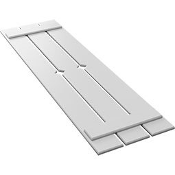 Ekena Millwork - CUSTOM-TFPSD - True Fit PVC Spaced w/Diamond Board-n-Batten Shutters (Per Pair)