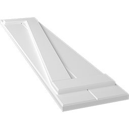 Ekena Millwork - TFP102BB - True Fit PVC, Joined Board-n-Batten Shutters w/Z-Bar (Per Pair - Hardware Not Included)