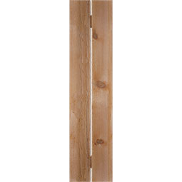 Ekena Millwork - RUSTIC-SHUTTER-SPACED-BNB - TimberCraft Spaced Board-n-Batten Shutters, Rough Sawn Western Red Cedar (Per Pair)